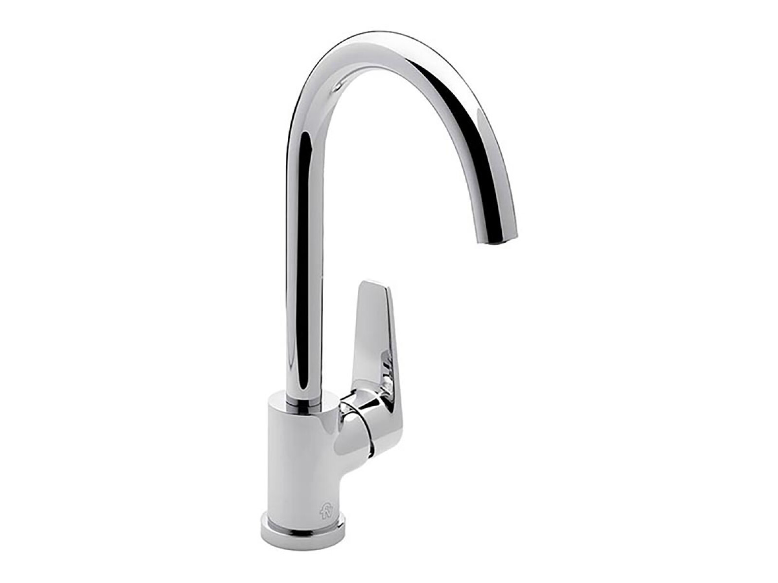 Grifo Cocina Mesada Monocomando Brillo Zoe 