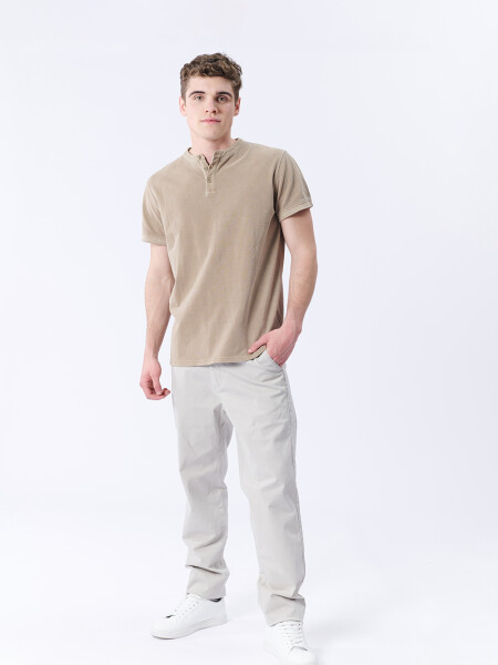 Pantalón Chino Gris Hielo