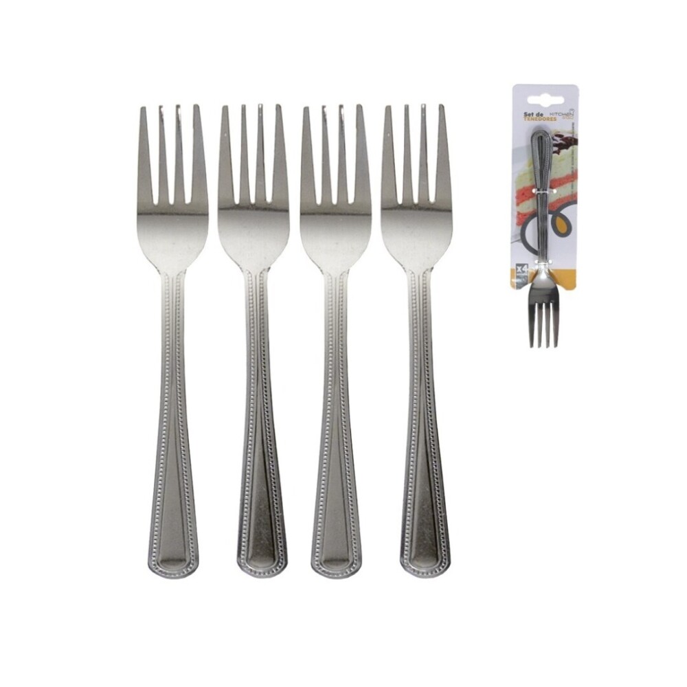 Set 4 Tenedores Lunch de Metal SET TENEDOR LUNCH X4 METAL