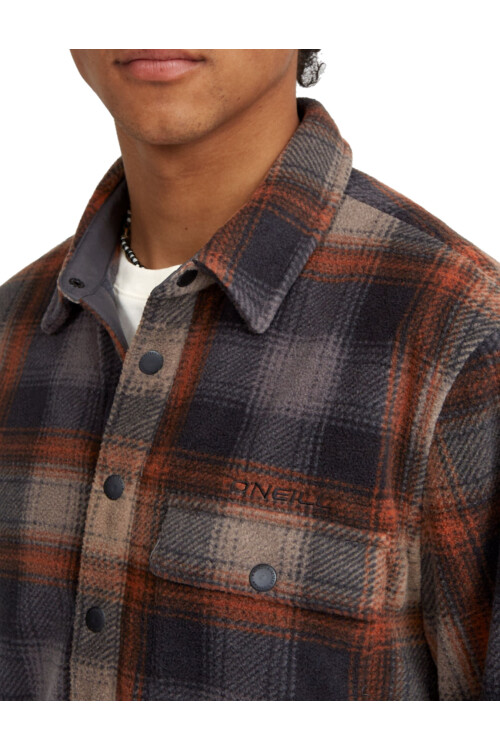Camisa O'Neill Superfleece Greycheck Camisa O'Neill Superfleece Greycheck
