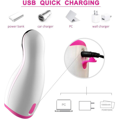 Masturbador Con Calefacción Inteligente Carga USB Masturbador Con Calefacción Inteligente Carga USB