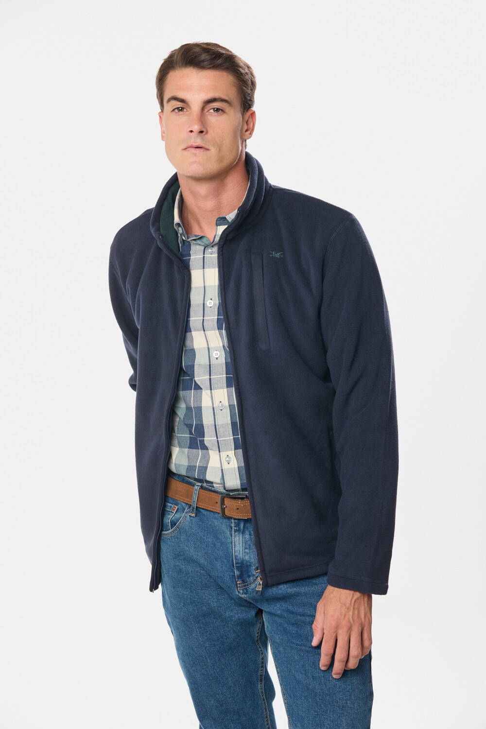 CAMPERA POLAR DE ABRIGO Marino