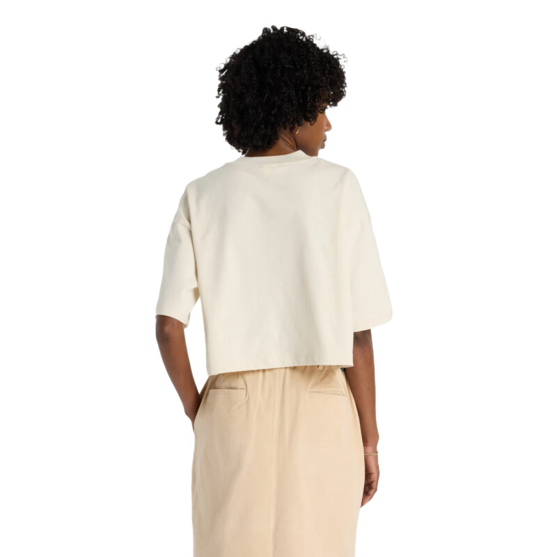 Remera New Balance Athletics Gradient Shoes - Beige Remera New Balance Athletics Gradient Shoes - Beige