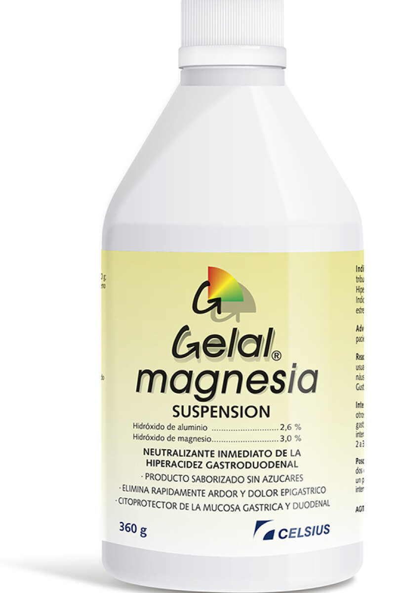 Gelal suspensión - Magensia 360 ml 