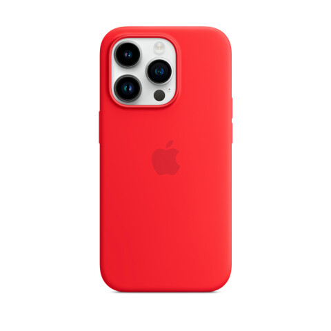 APPLE FUNDA SILICONA MAGSAFE IPHONE 14 PRO MAX - RED APPLE FUNDA SILICONA MAGSAFE IPHONE 14 PRO MAX - RED