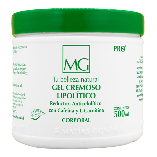 Gel Cremoso Lipolítico (500cc) Gel Cremoso Lipolítico (500cc)