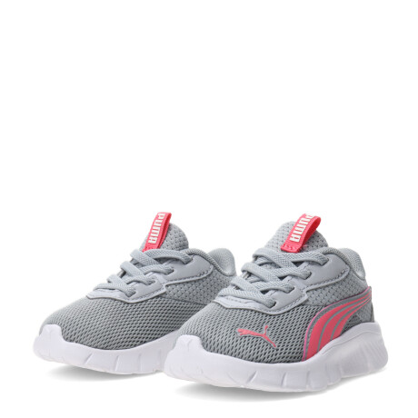 Championes Infantiles Puma Flexfocus Modern Gris - Rosa