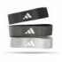 Bandas De Resistencia De Tela Adidas Gris