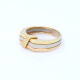 Anillo En Oro 18K De 2 Colores Anillo En Oro 18K De 2 Colores