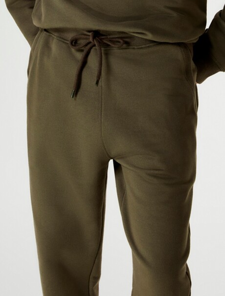 PANTALÓN BABUCHA MASCULINO CON FELPA VERDE