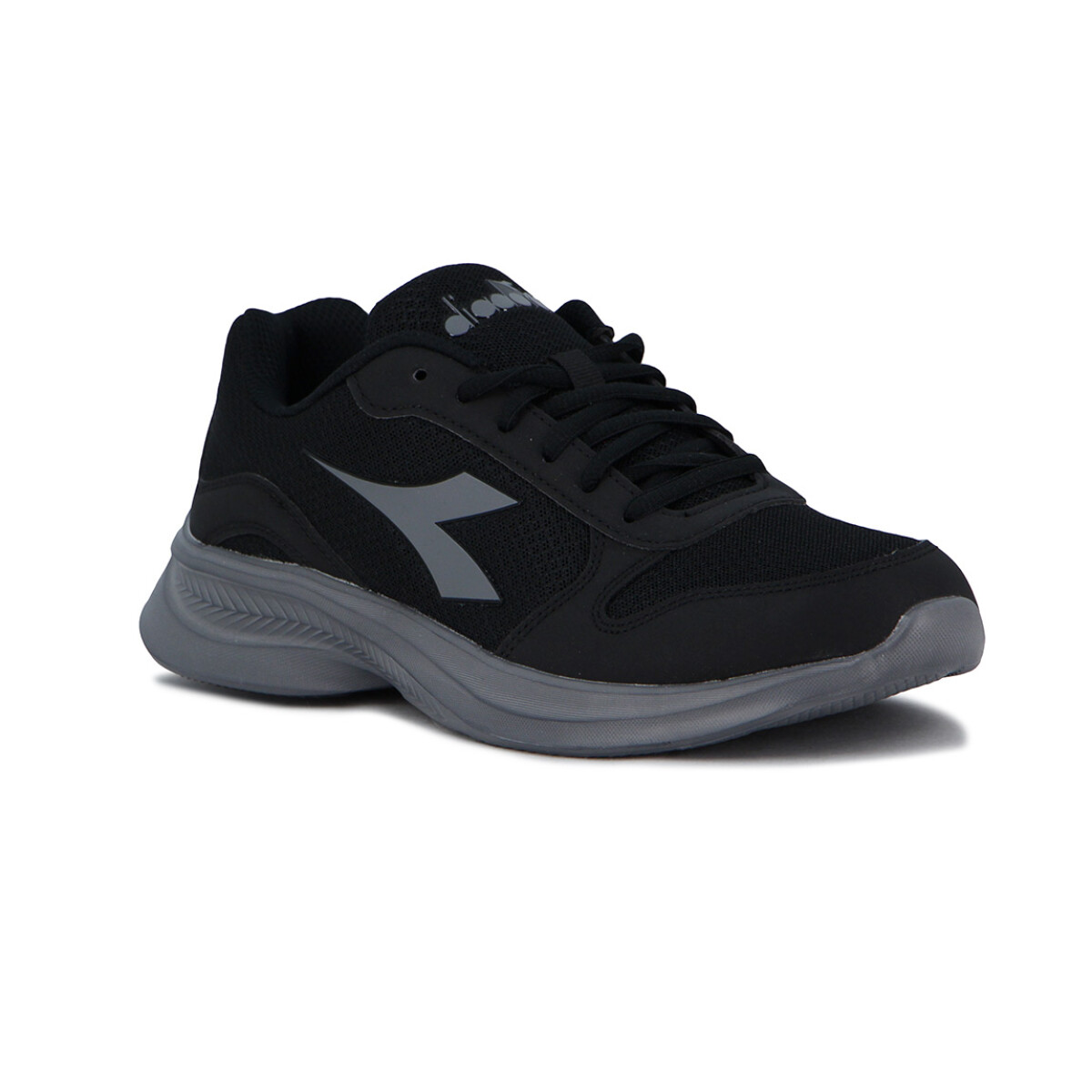 Diadora Champion Hombre Running ROBIN 4 - Negro-Gris Oscuro 