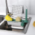 Organizador Extensible Escurridor Base Fregadero Pileta Variante Color Verde