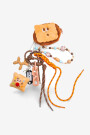 CHARM LLAVERO Beige