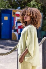 PANTALON LINO BRISAL PISTACHO