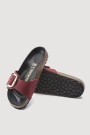 MADRID BIG BUCKLE CUERO FIRE R Rojo