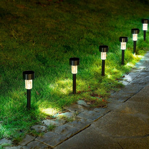Luces Solar Farol Estaca Antorcha Luz Led Jardin X20 Variante CALIDA