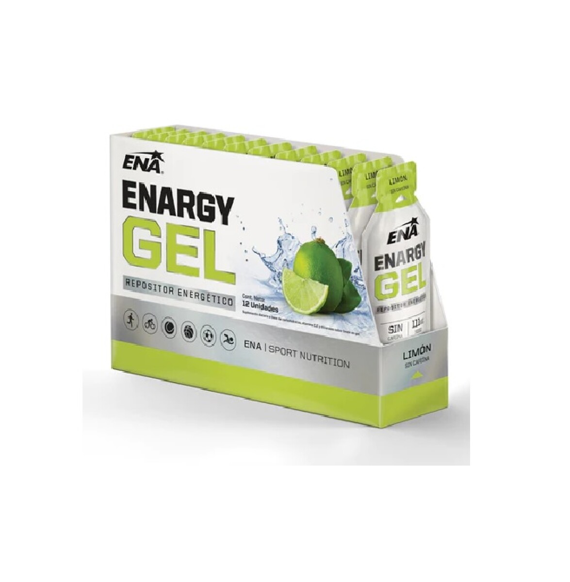 ENA Energy Gel 32g Caja x 12 unidades - Limón 