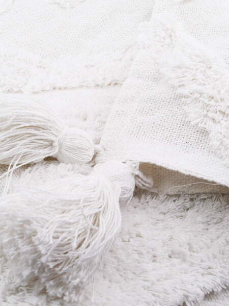 MANTA THROW BEIGE