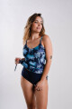 Tankini Clásico PALMERAS AZUL