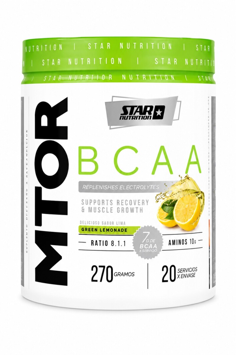 MTOR BCAA Green Lemonade 300 g Star Nutrition 