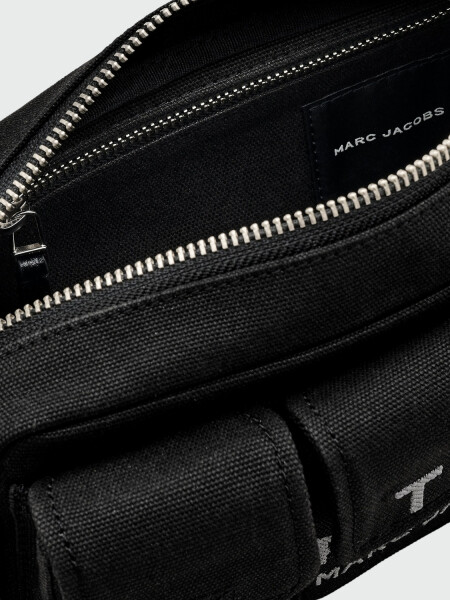 THE CARGO CANVAS SHOULDER BAG Negro