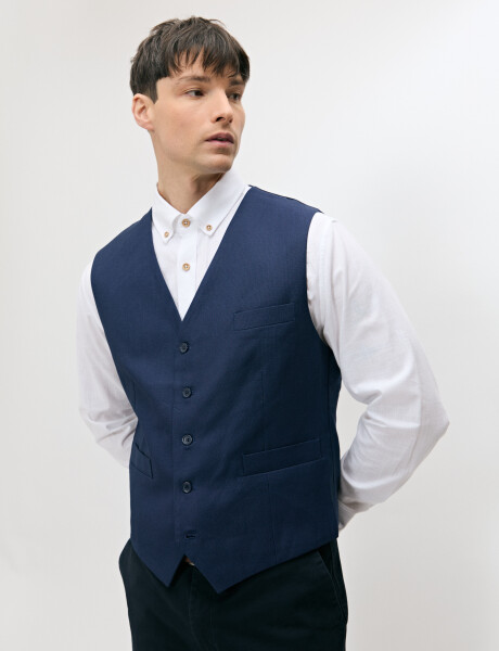 470476 CHALECO VESTIR HARRINGTON SELECT Azul