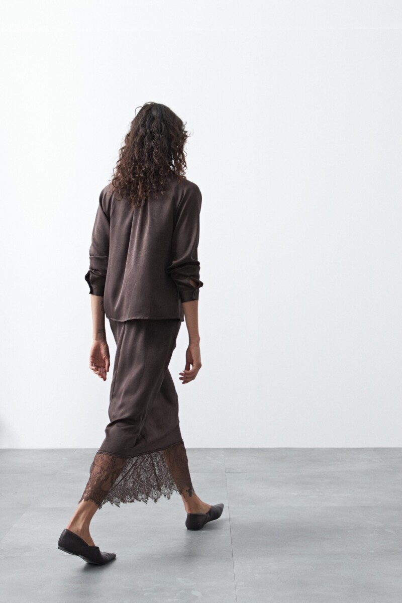 FALDA SCARLET Chocolate