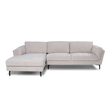 Rinconera Mister - Tela Microfibra - Chaise Izquierdo 6686-4 Beige