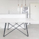 Porcelanato Blanco Mate Liso 30X60Cm 8.5Mm Espesor Piso Pared GAMAS DE BLANCO