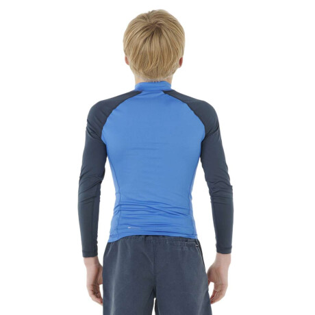 Lycra Rip Curl Shock Upf Niño Azul