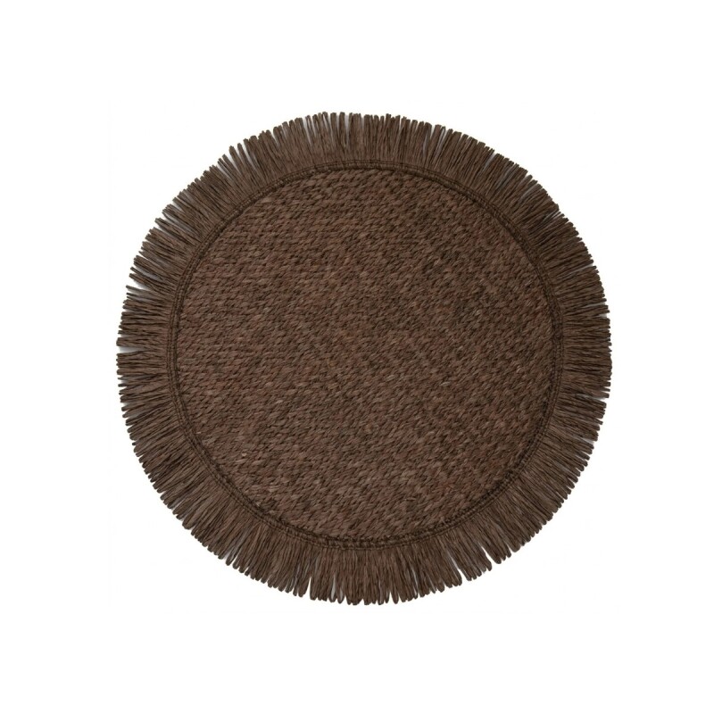 INDIVIDUAL RED MARRON C/FLECOS 37CM Unica