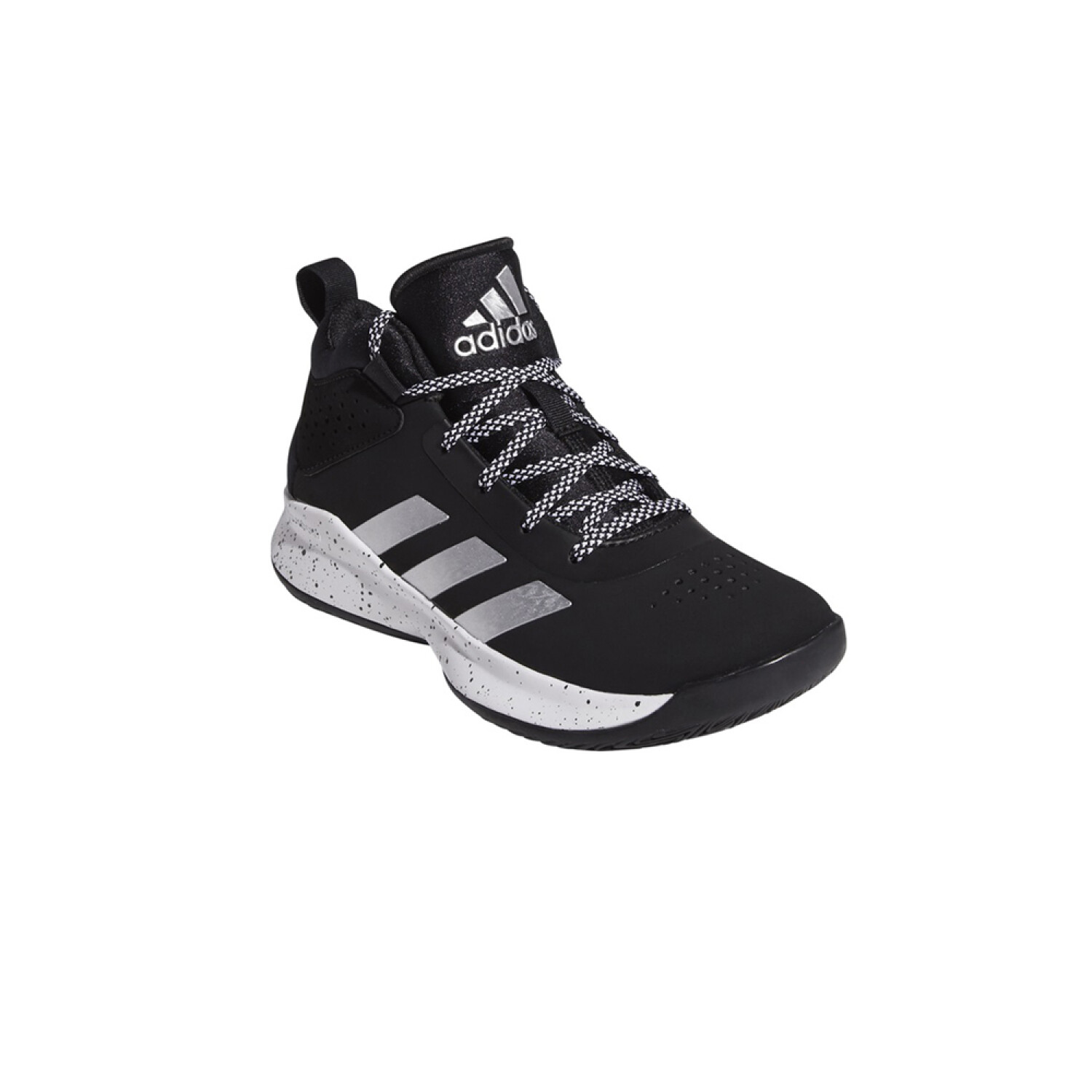adidas Cross Em Up 5 K Wid - Black/White — Global Sports