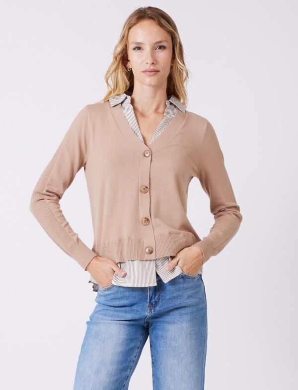 Buzo & Camisa BEIGE