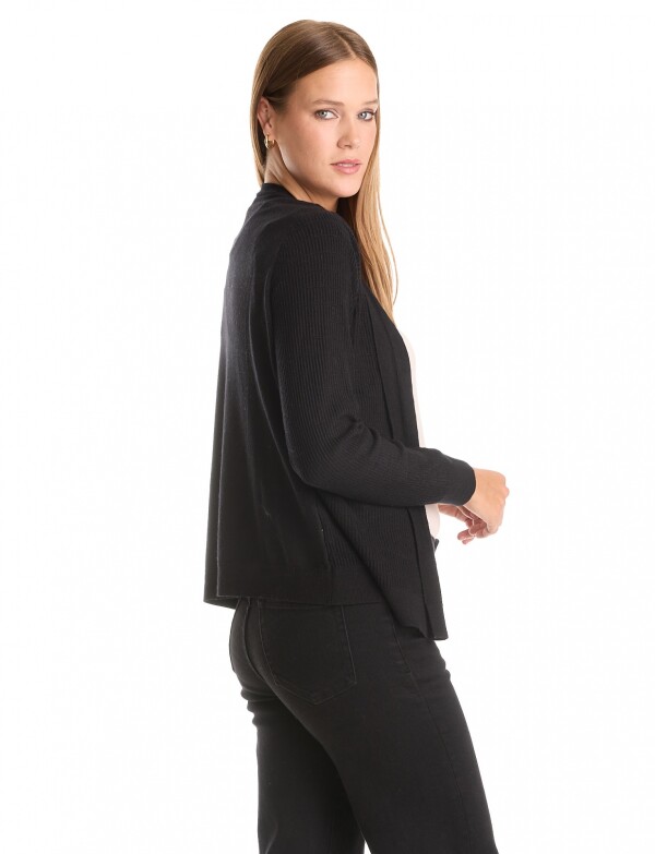 Cardigan Textura NEGRO