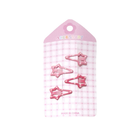 Broches pinzas para el cabello 4pcs estrellas Broches Pinzas Para El Cabello 4pcs Estrellas