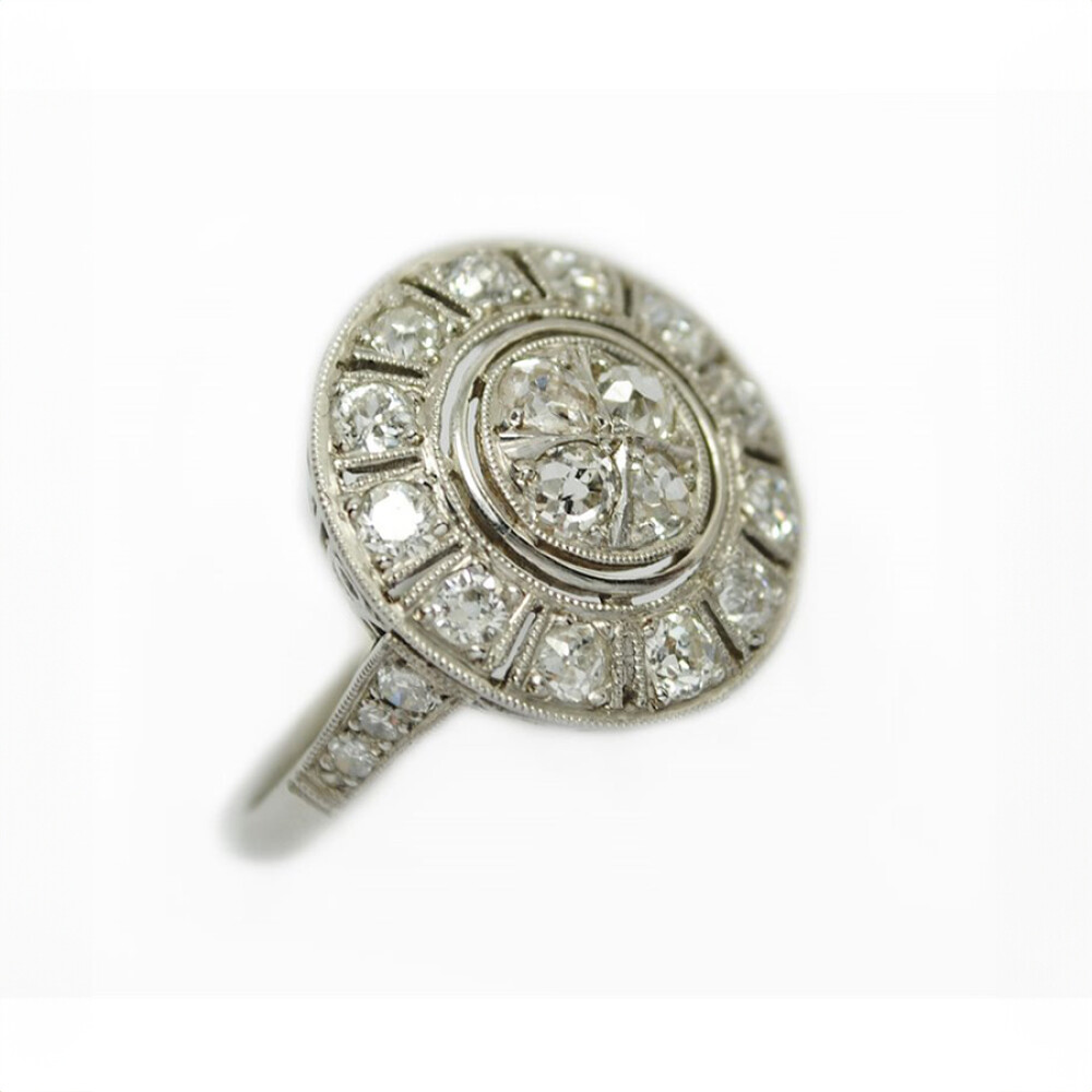 Anillo Oro 18K Y Brillantes Anillo Oro 18K Y Brillantes