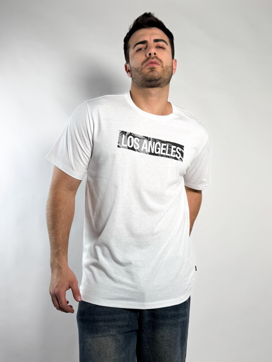 Remera estampada Buley - Blanco 