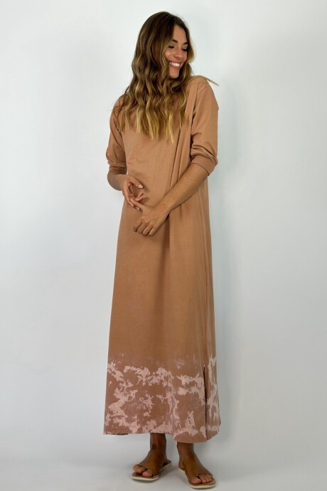 VESTIDO TEQUILA Camel