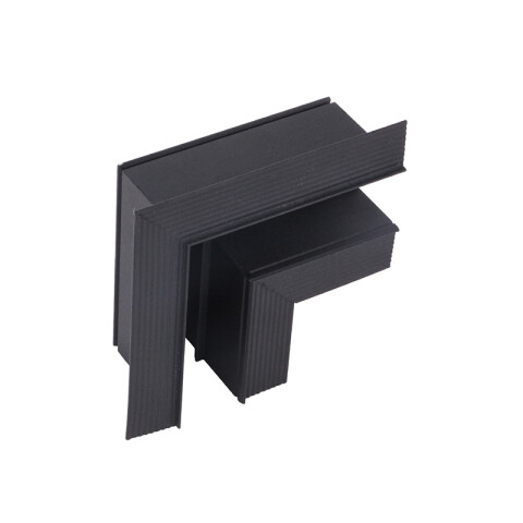 Conector en L horizontal p/riel embutir 100x100mm IX4314