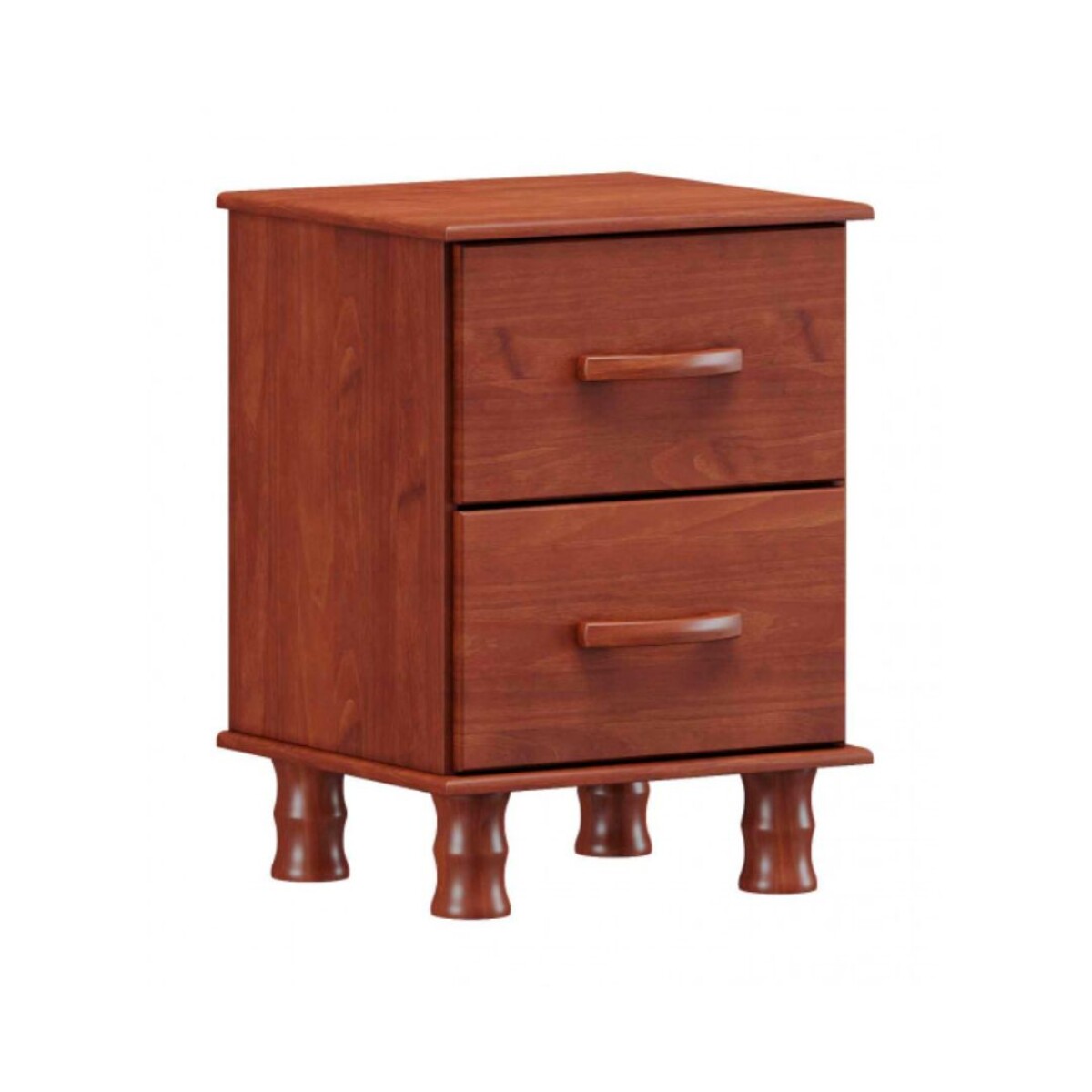 Mesa de luz 2 Cajones Finestra Bronze 1160T 