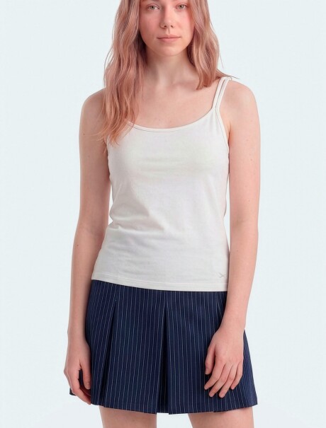 MUSCULOSA BÁSICA BLANCO