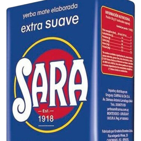 YERBA SARA EXTRA SUAVE 1K (AZUL) YERBA SARA EXTRA SUAVE 1K (AZUL)
