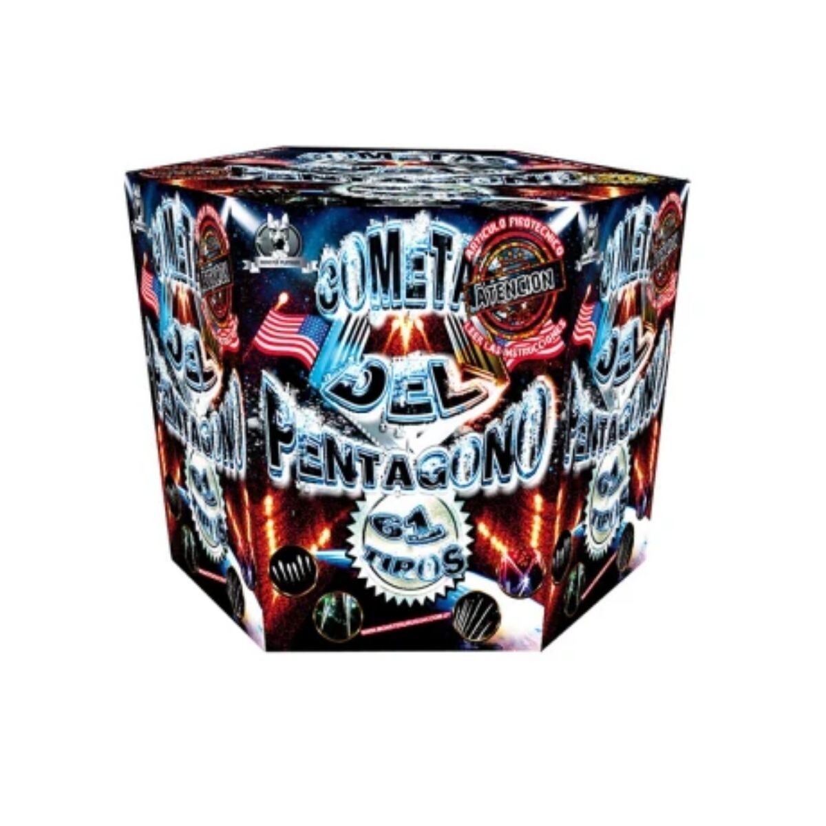 TORTA COMETAS PENTAGONO 61T 