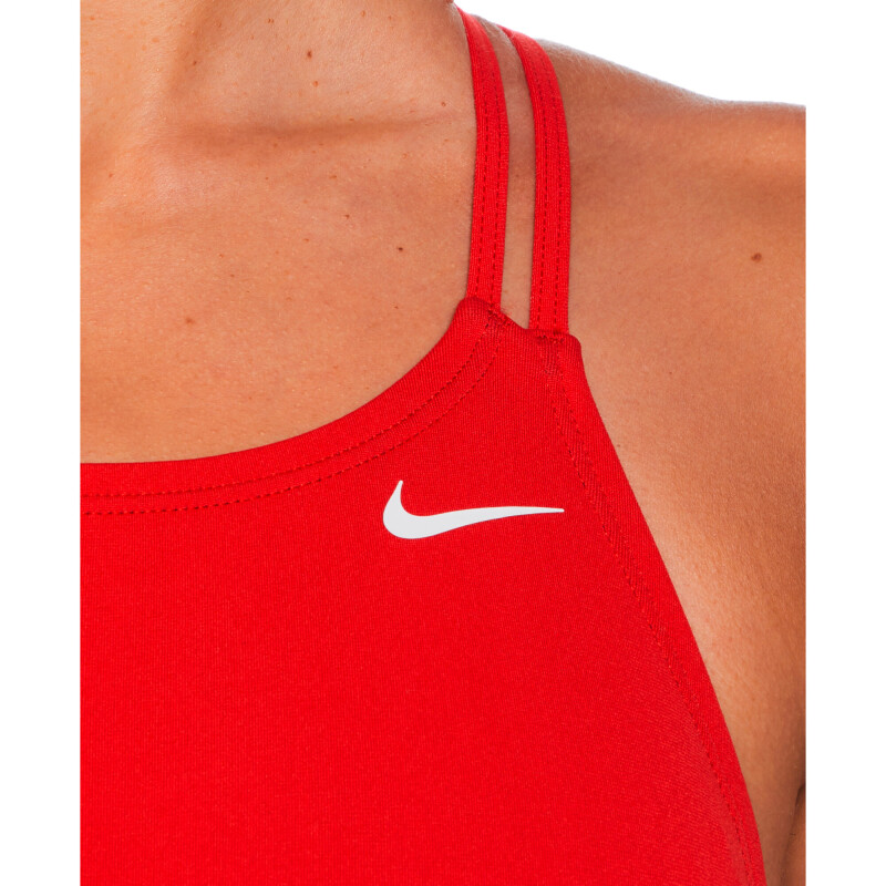 Traje de Baño Spiderback One Piece de Mujer Rojo