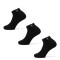 Medias Unisex Tiffosi Soquete Tripack Negro