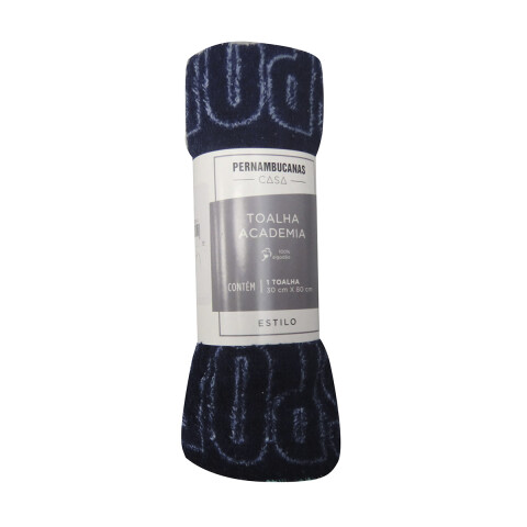 Toalla Social Sport Estampadas 30 x 80 cm AZUL