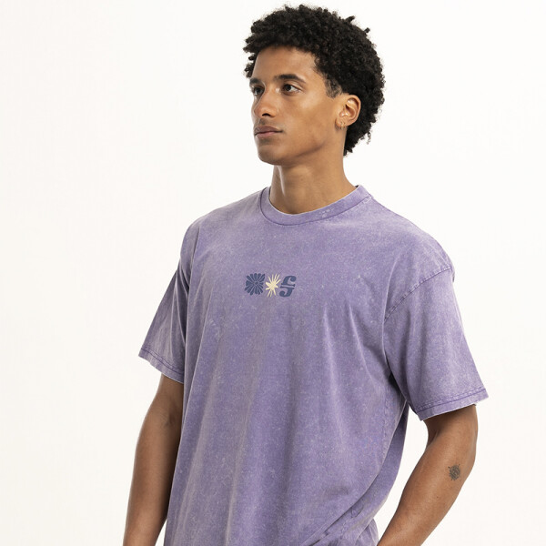 Remera Pulau Palmtree Violeta