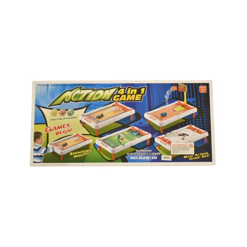 Juego de mesa 4 EN 1 Shooting ball Juego de mesa 4 EN 1 Shooting ball