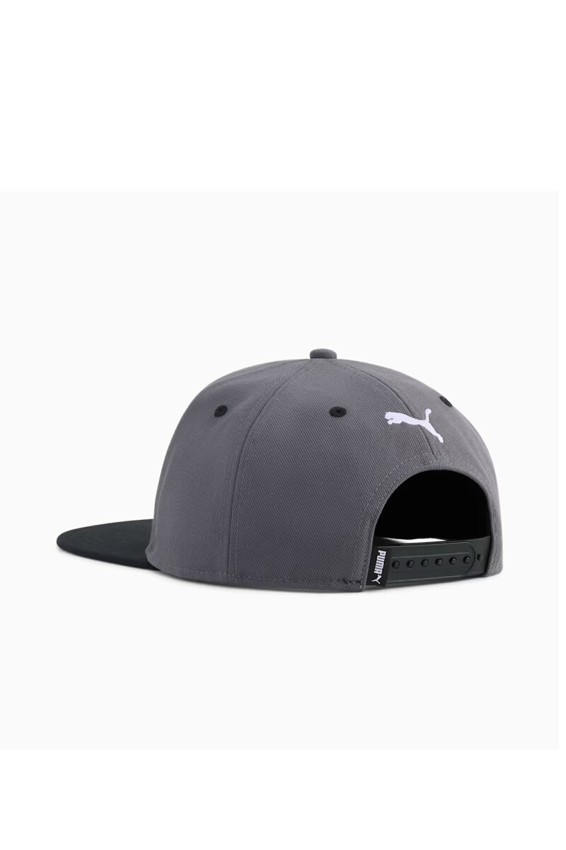 Gorro Puma visera recta Ess Logo N1 Logo Flat 026838 Gris