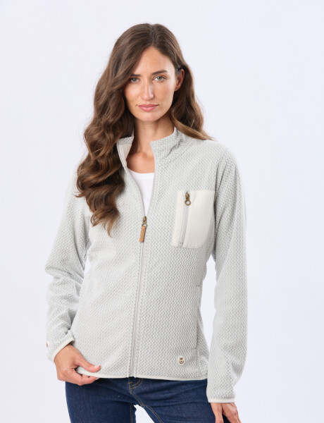 CAMPERA DE MICROPOLAR Natural